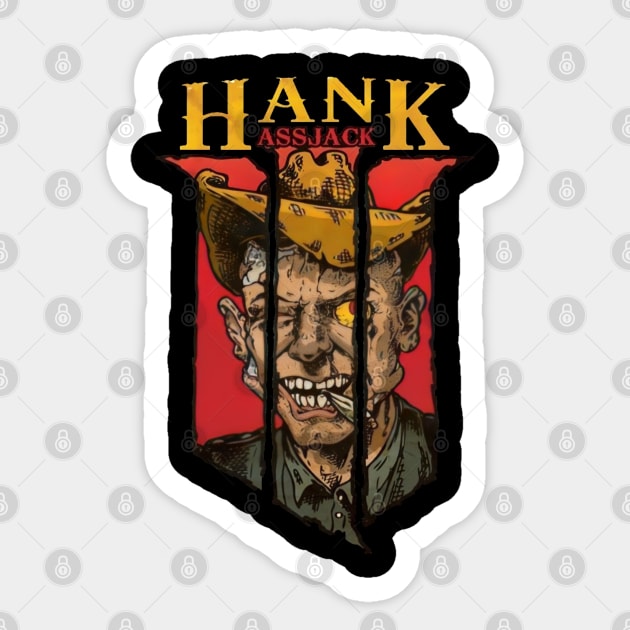 Hank Sticker by Ss song3